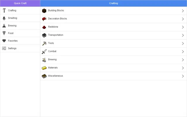 Quick Craft android App screenshot 3